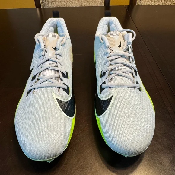 New Nike Vapor Edge Speed 360 Football Cleats Platinum Green Size US 12 - Picture 5 of 13
